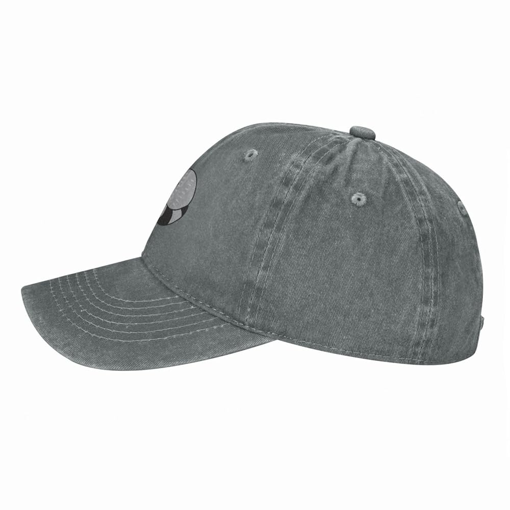 帽子 kartoon VunKo Cartoon Gray Racoon Gray Vintage Distressed Adjustable